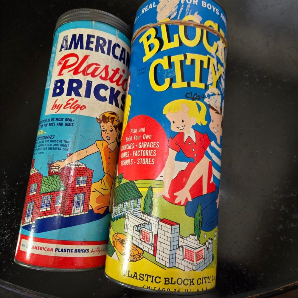 Vintage building blocks 2 sets